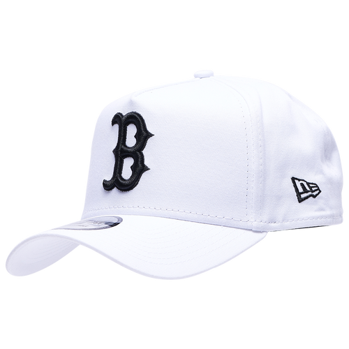 

New Era Mens New Era Red Sox 9Forty A Frame Cap - Mens White/Black Size One Size