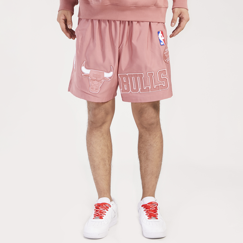 

Pro Standard Mens Chicago Bulls Pro Standard Bulls Clay Shorts - Mens Pink Size L