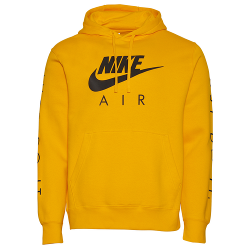 

Nike Mens Nike Just Do It Hoodie - Mens Black/Gold Size S