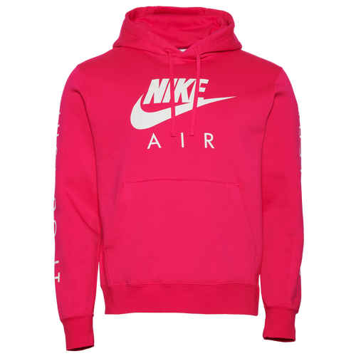 

Nike Mens Nike Just Do It Hoodie - Mens White/Pink Size S