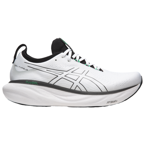 

ASICS Mens ASICS® Gel-Nimbus 25 - Mens Running Shoes White/Black Size 11.5