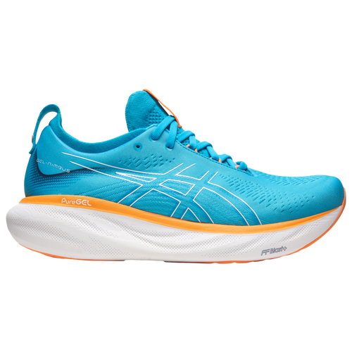 

ASICS Mens ASICS® Gel-Nimbus 25 - Mens Running Shoes Islang Blue/Sun Peach Size 8.0