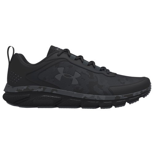 

Under Armour Mens Under Armour Charged Assert 9 Camo - Mens Running Shoes Pitch Gray/Black/Black Size 7.5
