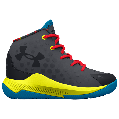 

Boys Under Armour Under Armour Curry 1 SP - Boys' Toddler Shoe Gray/Yellow Size 07.0