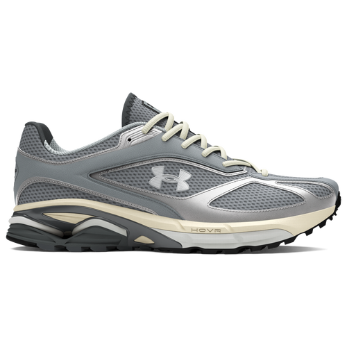 

Under Armour Mens Under Armour HOVR Apparition - Mens Running Shoes Steel/Ivory Dune/Metallic Silver Size 10.0