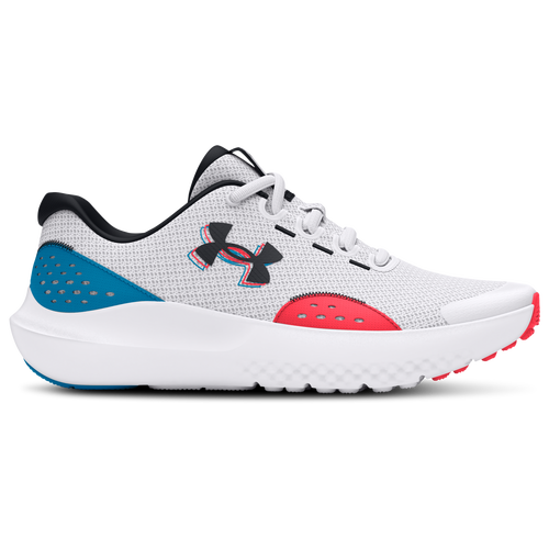 

Under Armour Boys Under Armour Surge 4 3D - Boys' Grade School Running Shoes White/White/Black Size 5.5