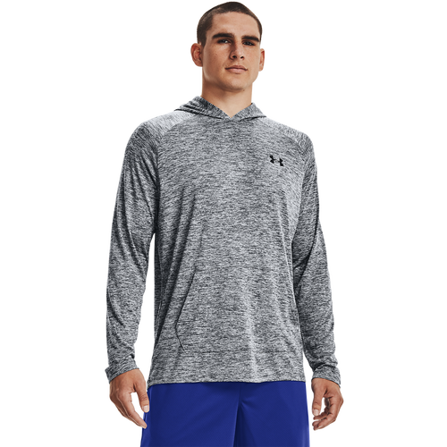 

Under Armour Mens Under Armour Tech 2.0 Hoodie - Mens Pitch Gray/Black Size L