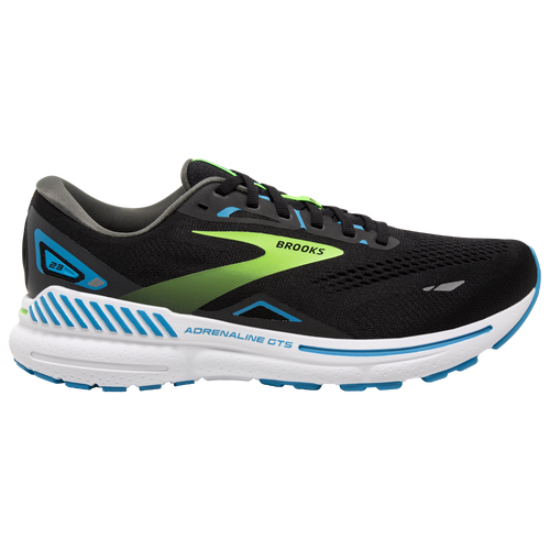 

Brooks Mens Brooks Adrenaline GTS 23 - Mens Running Shoes Black/Hawaiian Ocean/Green Size 9.0