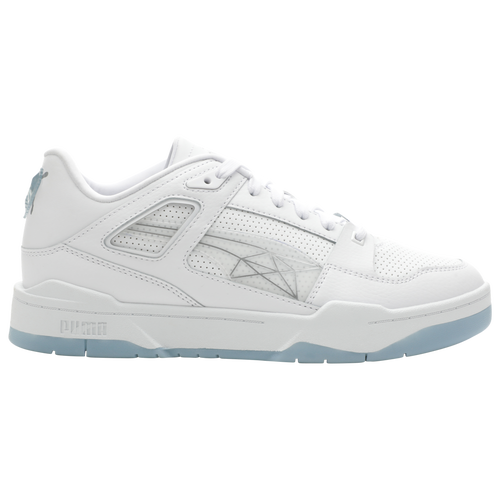 

PUMA Mens PUMA Slipstream Forever Diamond - Mens Basketball Shoes White/White Size 8.5