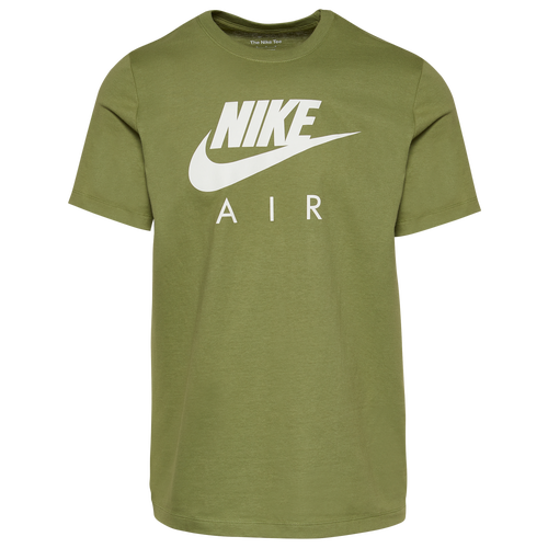 

Nike Mens Nike Air Futura T-Shirt - Mens White/Olive Size M