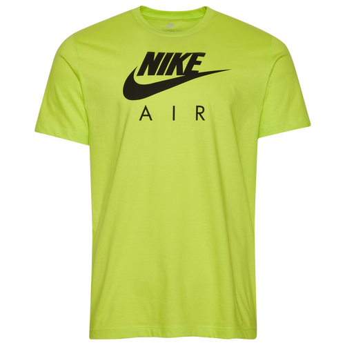 

Nike Mens Nike Air Futura T-Shirt - Mens Black/Volt Size S