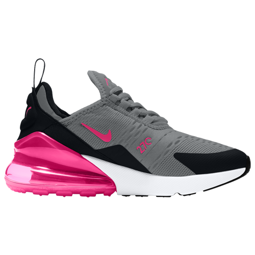

Boys Nike Nike Air Max 270 - Boys' Grade School Shoe Smoke Grey/Hyper Pink/Black Size 06.0