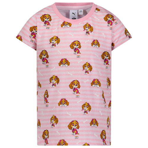 

PUMA Girls PUMA Paw Patrol T-Shirt - Girls' Preschool Pink/Multi Size 5