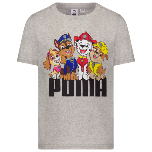 

PUMA Boys PUMA Paw Patrol T-Shirt - Boys' Preschool Gray/Gray Size 4