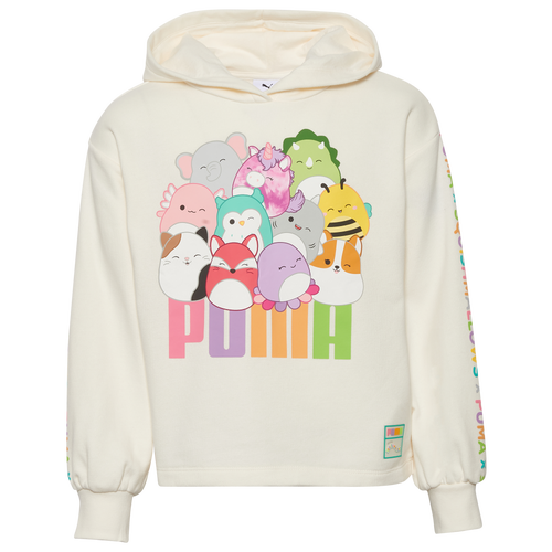 

Girls PUMA PUMA x Squishmallows French Terry Pullover Hoodie - Girls' Grade School White/Multi Size S