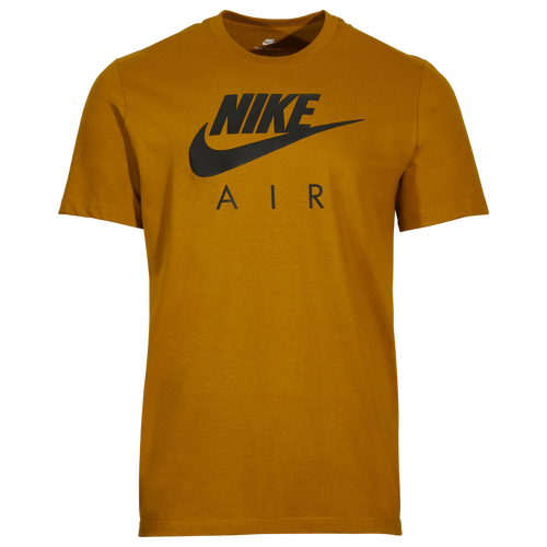 

Nike Mens Nike Air Reflective T-Shirt - Mens Black/Bronzine Size S