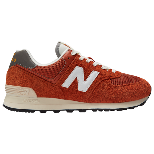 

New Balance Mens New Balance NB 574 Vintage1 - Mens Running Shoes Orange/White Size 11.0