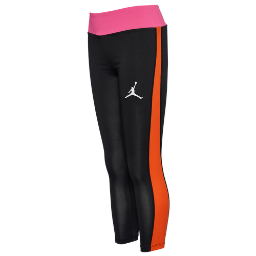 

Jordan Girls Jordan Pink Pack High Rise Leggings - Girls' Grade School Black/Pink Size S