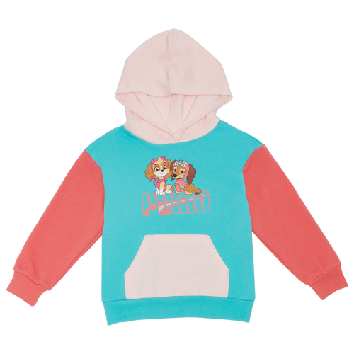 

Girls PUMA PUMA Paw Patrol Colorblock Fleece Hoodie - Girls' Toddler Pink/Aqua Size 2T