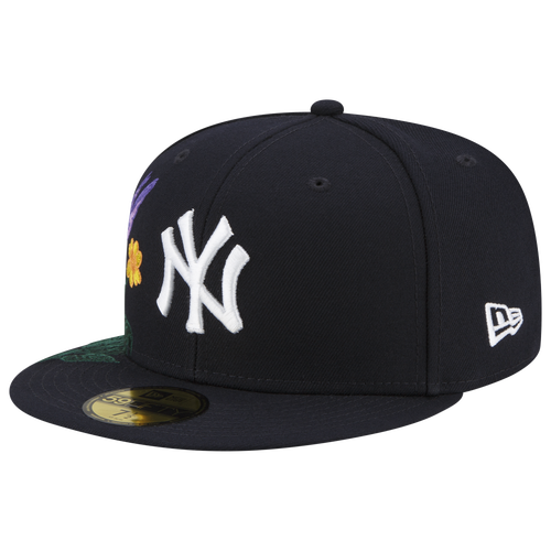 

New Era Mens New York Yankees New Era Yankees 59Fifty Blooming Floral Fitted Caps - Mens Navy/Multi Size 7