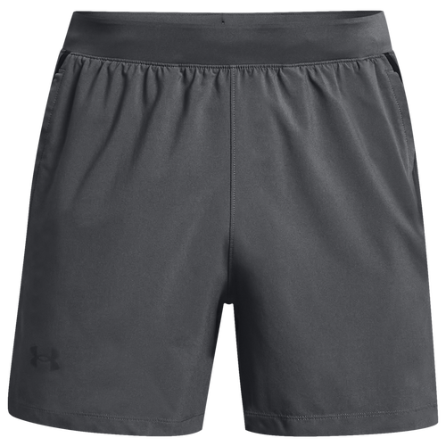 

Under Armour Mens Under Armour 5" Launch Stretch Woven Run Shorts - Mens Pitch Gray/Reflective Size XL