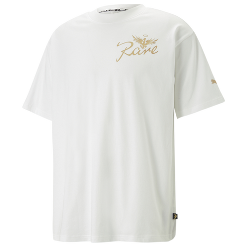 

PUMA Mens PUMA Melo Be You T-Shirt - Mens White/Multi Size XL