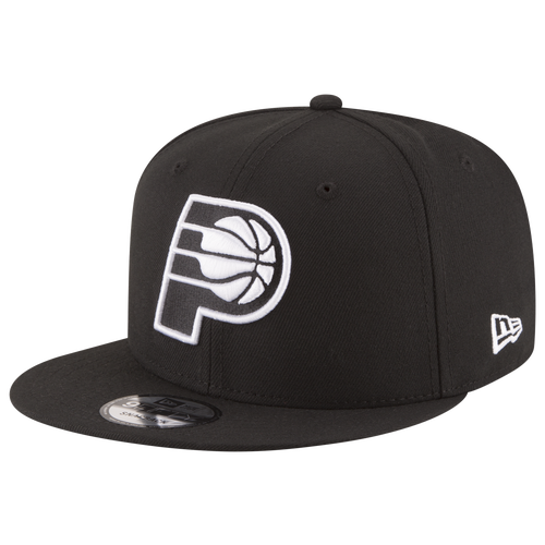 

New Era Mens Indiana Pacers New Era Pacers Bow Snapback - Mens Black/White Size One Size