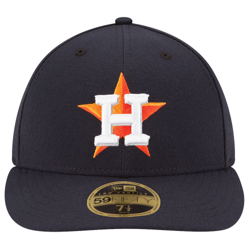 

New Era Mens Houston Astros New Era Astros 59Fifty Authentic LP Cap - Mens Navy Size 7