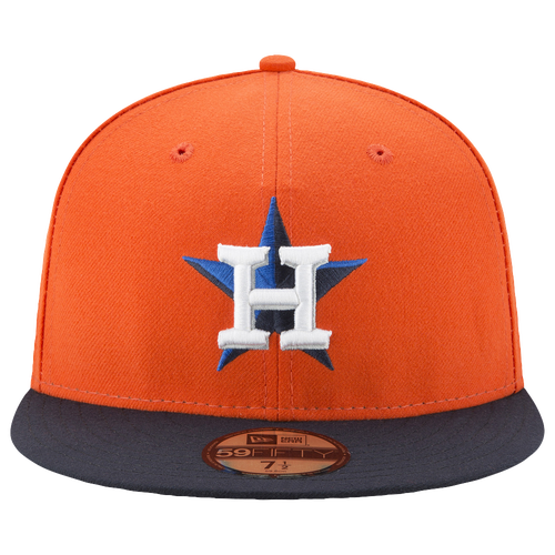 

New Era New Era Astros 59Fifty Authentic Cap - Adult Orange/Navy Size 7