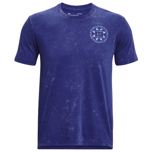 

Under Armour Mens Under Armour Run Anywhere S/S T-Shirt - Mens Blue Size S