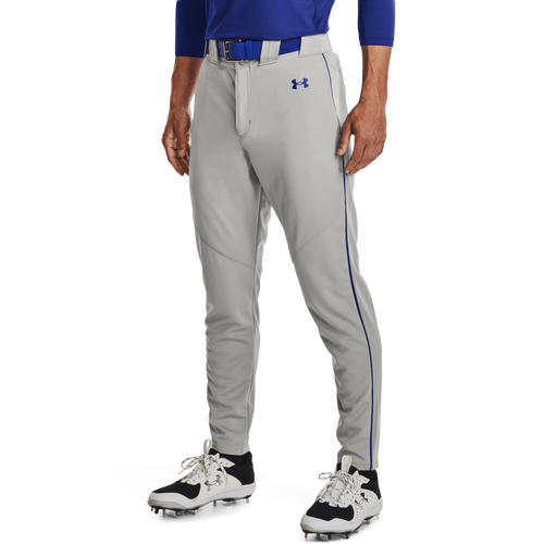 

Under Armour Mens Under Armour Utility Baseball Piped Pant 22 - Mens Gray/Royal Size XL
