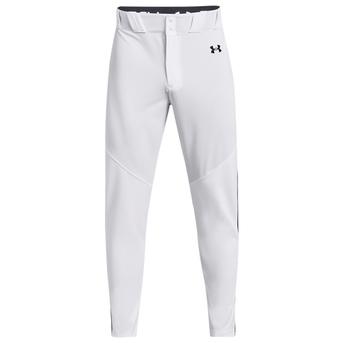 

Under Armour Mens Under Armour Utility Baseball Piped Pants 22 - Mens White/Navy Size XXL