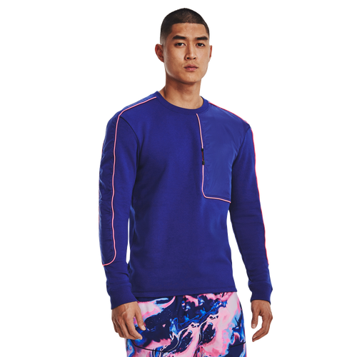 

Under Armour Mens Under Armour Run Anywhere L/S T-Shirt - Mens Blue Size L