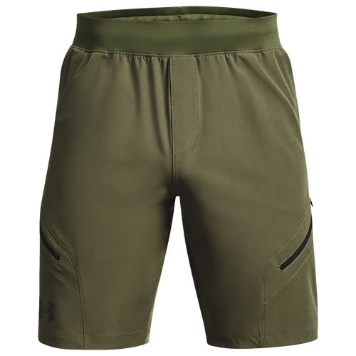 

Under Armour Mens Under Armour Unstoppable Cargo Shorts - Mens Marine Od Green/Black Size S