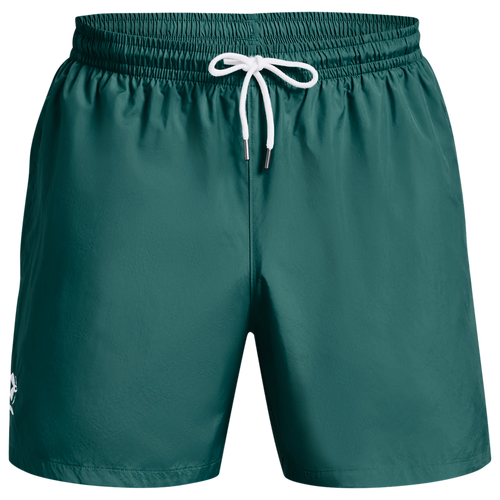 

Under Armour Mens Under Armour Woven Volley Shorts - Mens Teal/Teal Size S