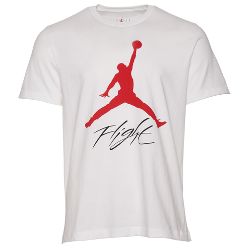 

Jordan Mens Jordan Jumpman Air HBR T-Shirt - Mens White Size S