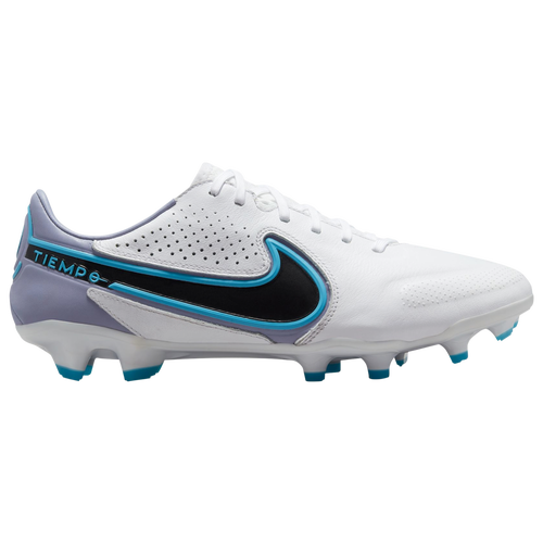 

Nike Mens Nike Legend 9 Pro FG - Mens Soccer Shoes White/Black/Baltic Blue Size 7.5