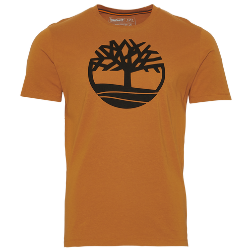 

Timberland Mens Timberland Kennebec River Tree Logo T-Shirt - Mens Wheat/Black Size XL