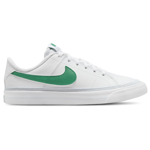 

Girls Nike Nike Court Legacy - Girls' Grade School Shoe White/Green Size 03.5