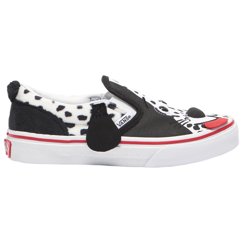 

Boys Preschool Vans Vans Slip On Dog Dalmatian - Boys' Preschool Shoe White/Black Size 02.0