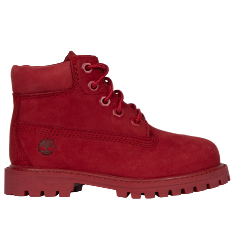 

Boys Timberland Timberland 6" Premium Waterproof Boots - Boys' Toddler Shoe Red/Red Size 05.0