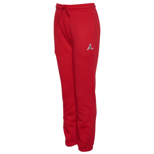 

Boys Jordan Jordan Essentials Pants - Boys' Grade School Red/Red Size S