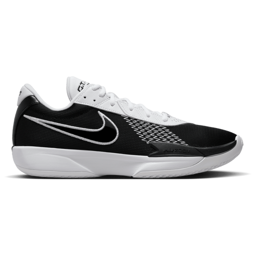 

Nike Mens Nike Air Zoom G.T. Cut Academy - Mens Basketball Shoes Black/White/Gray Size 10.0