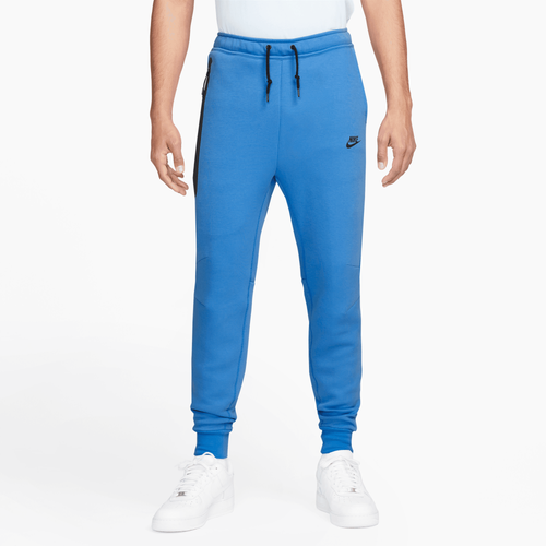 

Nike Mens Nike Tech Fleece Joggers - Mens Light Photo Blue/Black Size L