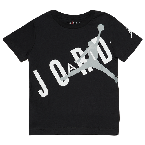 

Boys Jordan Jordan Throw Back T-Shirt - Boys' Toddler Black/White Size 3T