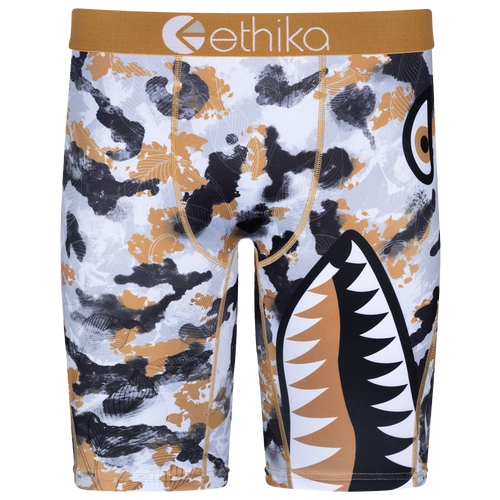 

Boys Ethika Ethika BMR Rorschach Underwear - Boys' Grade School Brown/Grey Size XL