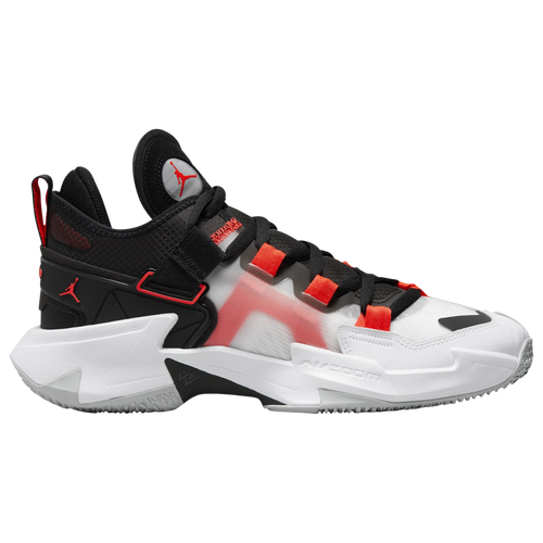 

Jordan Mens Jordan Why Not Zer0.5 - Mens Basketball Shoes Bright Crimson/White/Black Size 13.0