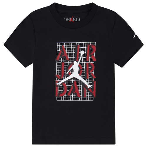 

Boys Jordan Jordan Jumpman Stack T-Shirt - Boys' Toddler Red/Black Size 4T