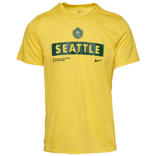

Nike Womens Seattle Storm Nike WNBA U Dry Essential Practice T-Shirt - Womens Yellow Strike/Fir Green Size S