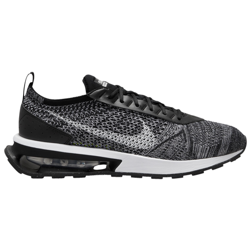 

Nike Mens Nike Air Max Flyknit Racer - Mens Running Shoes White/Black Size 10.0